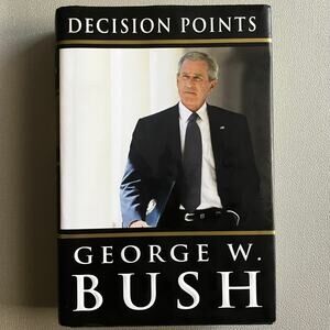 Decision Points George W. Bush Hardcover Presidential Memoir History Book